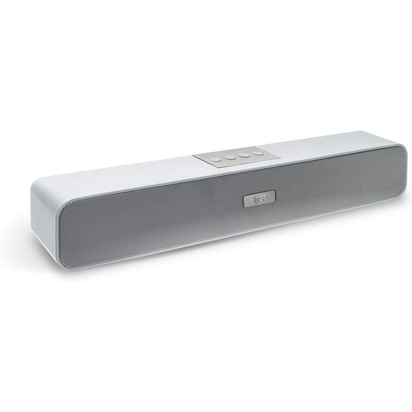 IJOY Ledge Mini Bluetooth Soundbar, Wired & Wireless Audio Connection Capability - Picture 1 of 5